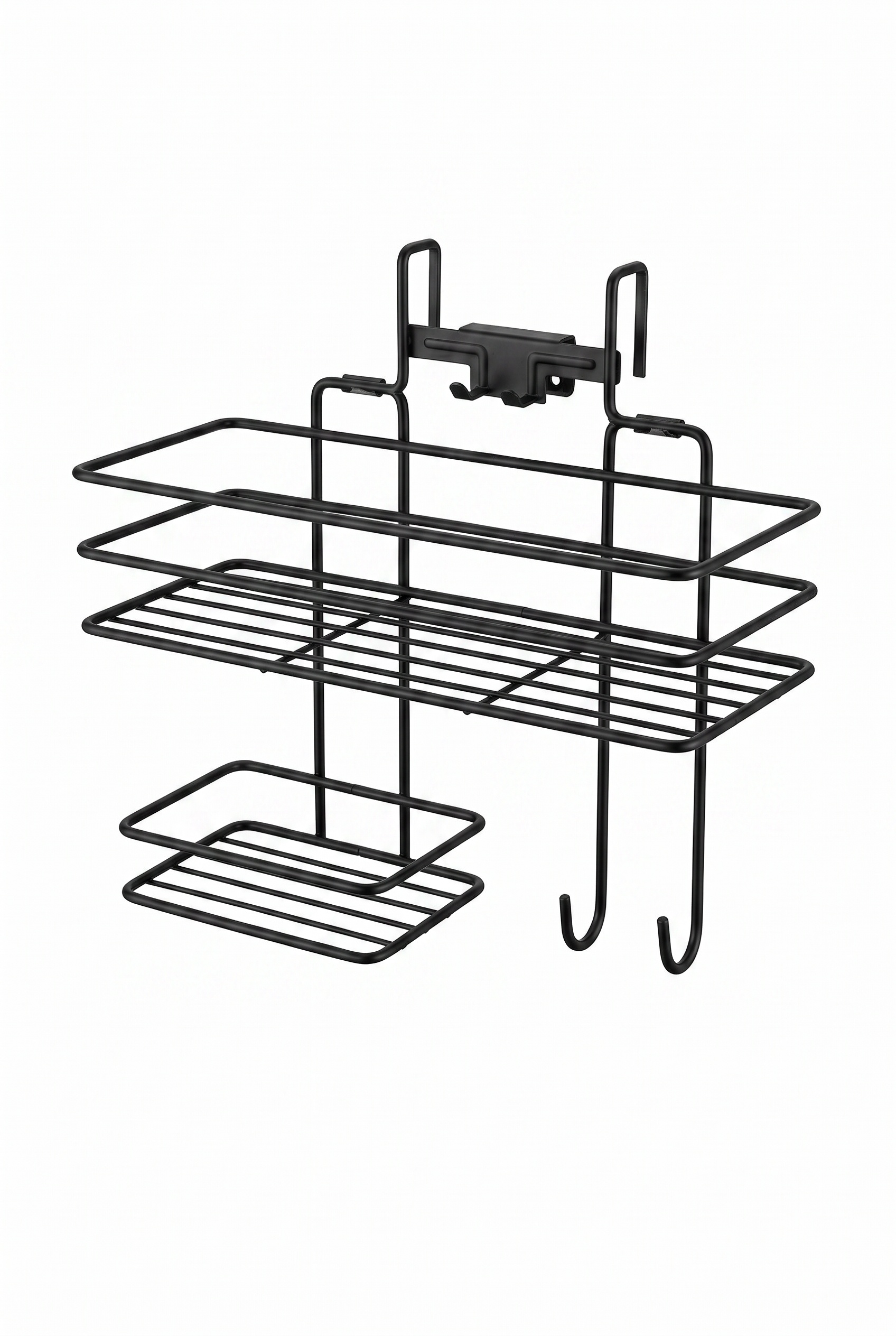 Filora Home Hängender Seifenschalen-Organizer — auf weißem Hintergrund – Studioaufnahme