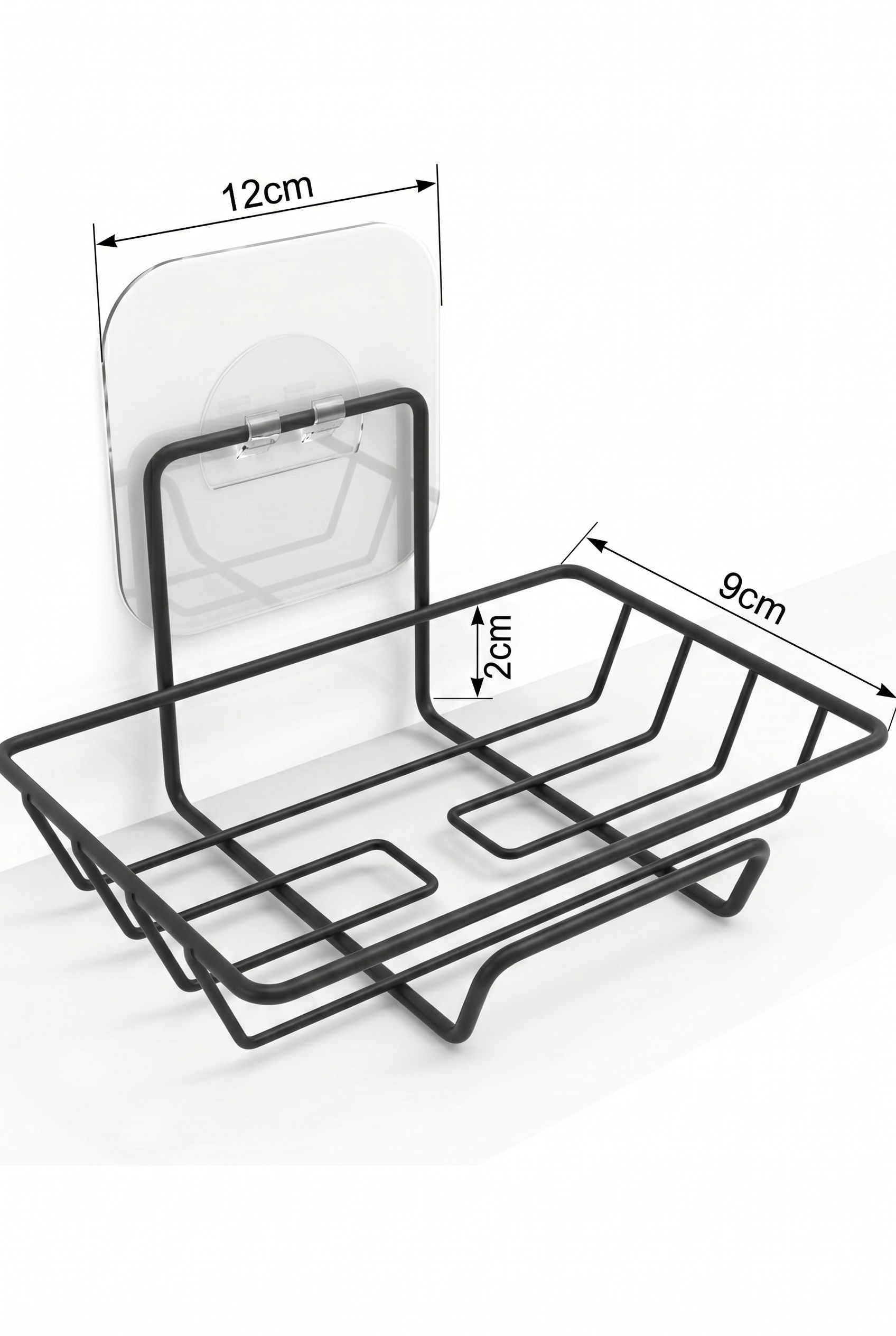 Filora Home Seifenschale & Schwammhalter — Produktabmessungen und Maße